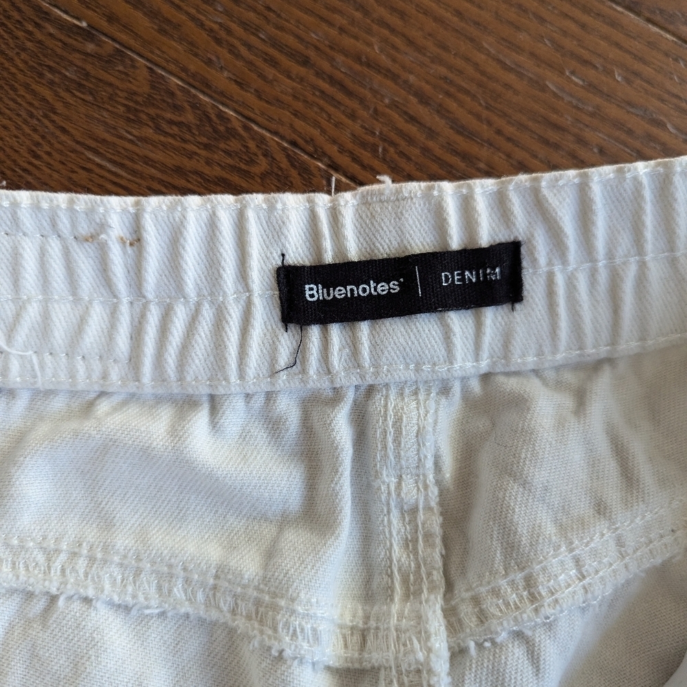 Bluenotes Denim Super High Rise Carpenter Straight Pants Cargo Streetwear Sz XS - Picture 4 of 11